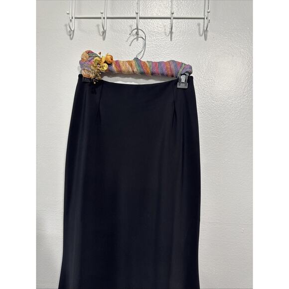 CHIARA BONI LA PETITE ROBE Black Mermaid Dressy Maxi Skirt 40 US 4 Party Formal - Picture 3 of 14